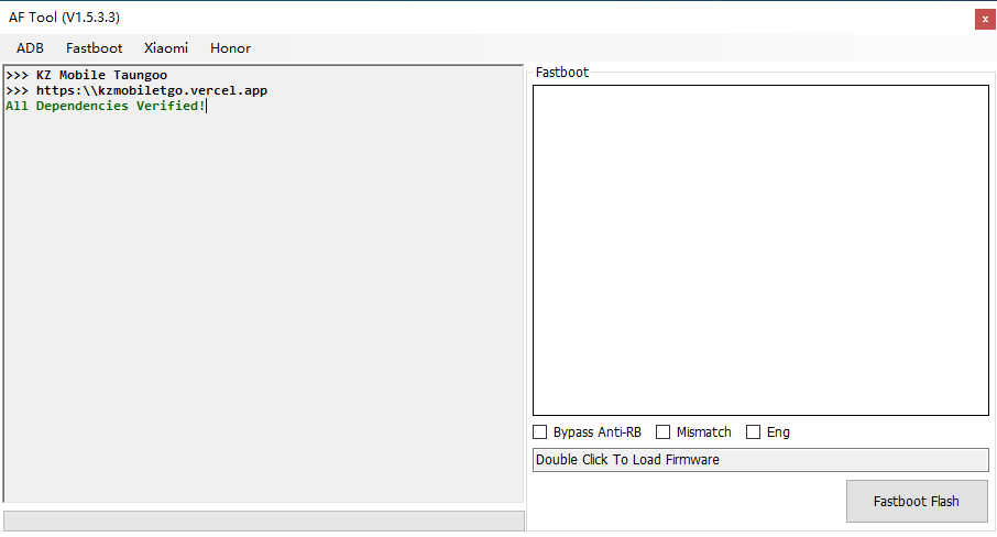 AF Tool V1.5.3.3下载 安卓手机硬改刷机维修工具