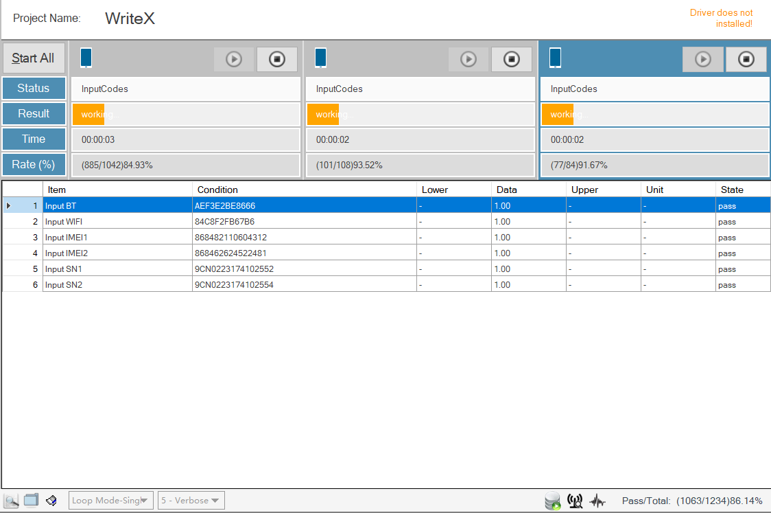 中兴 WriteX 产线写号硬改工具|手机维修-安卓苹果-手机硬改工具大全